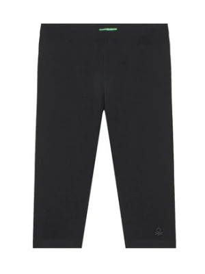 United Colors Of Benetton Legginsy 3MT1CF02J Czarny Slim Fit