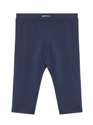 United Colors Of Benetton Legginsy 3MT1CF02J Granatowy Slim Fit