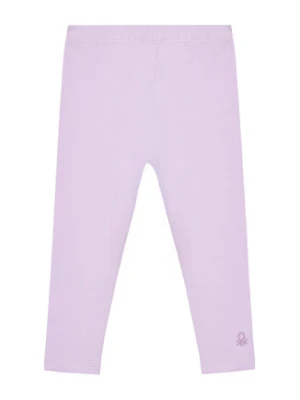 United Colors Of Benetton Legginsy 3MT1GF01L Fioletowy Slim Fit
