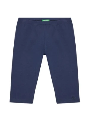 United Colors Of Benetton Legginsy 3MT1GF01M Granatowy Slim Fit