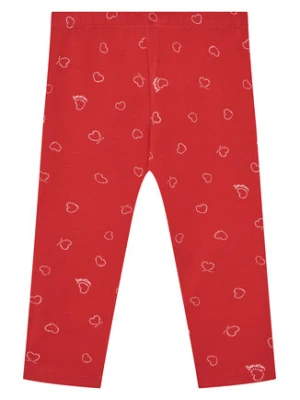 United Colors Of Benetton Legginsy 3SDSGF04U Czerwony Slim Fit