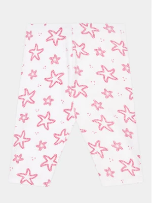 United Colors Of Benetton Legginsy 3YZXGF026 Biały Slim Fit