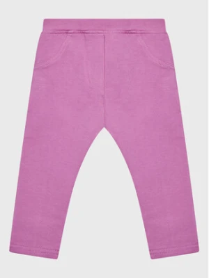United Colors Of Benetton Legginsy 4T32GE00M Różowy Slim Fit
