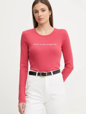 United Colors of Benetton longsleeve bawełniany