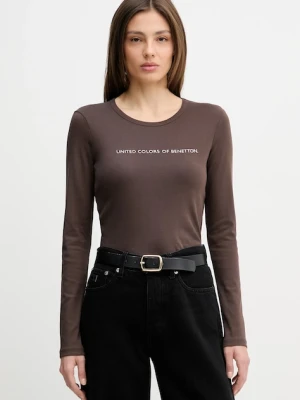 United Colors of Benetton longsleeve bawełniany