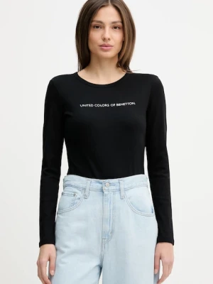 United Colors of Benetton longsleeve bawełniany