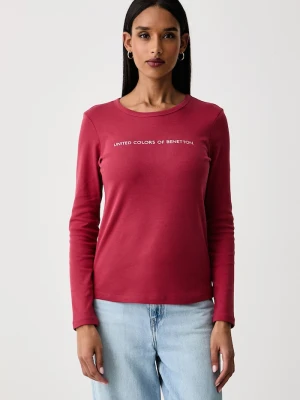 United Colors of Benetton longsleeve damski bawełniany