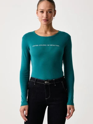 United Colors of Benetton longsleeve damski bawełniany
