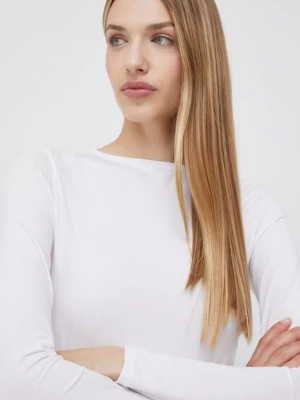 United Colors of Benetton longsleeve damski kolor biały