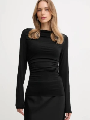 United Colors of Benetton longsleeve kolor czarny 37UKD10BA