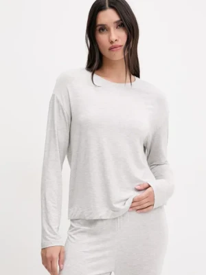 United Colors of Benetton longsleeve piżamowy damska kolor szary 36MX3M07B