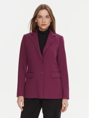 United Colors Of Benetton Marynarka 2L4HDW02W Fioletowy Slim Fit