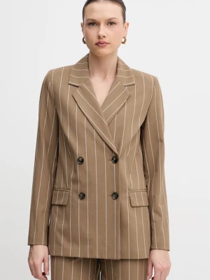 United Colors of Benetton marynarka dwurzędowa damska z wiskozy