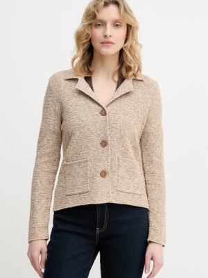 United Colors of Benetton marynarka jednorzędowa damska bawełniana