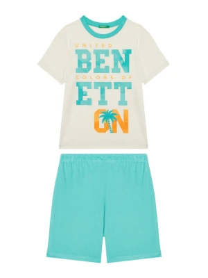 United Colors Of Benetton Piżama 30960P08O Niebieski Regular Fit