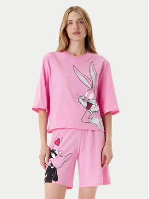 United Colors Of Benetton Piżama 30963P03W Różowy Regular Fit