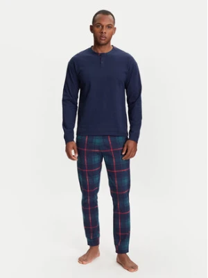 United Colors Of Benetton Piżama 37MW4P02N Granatowy Regular Fit