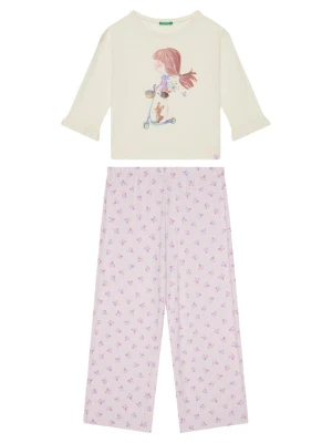 United Colors Of Benetton Piżama 3Y5E0P08B Różowy Regular Fit