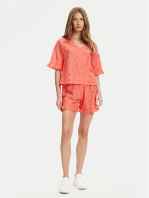 United Colors Of Benetton Piżama 4SHX3P03X Czerwony Regular Fit