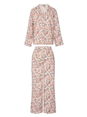 United Colors Of Benetton Piżama 4W313P00U Beżowy Relaxed Fit