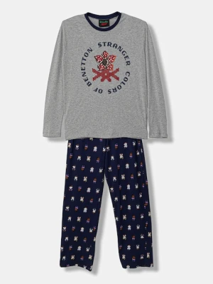 United Colors of Benetton piżama bawełniana dziecięca