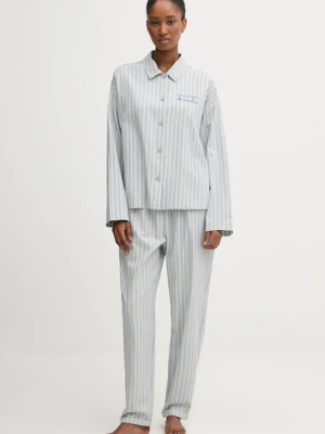 United Colors of Benetton piżama bawełniana x Stranger Things damska kolor zielony bawełniana 4QFZ3P04B