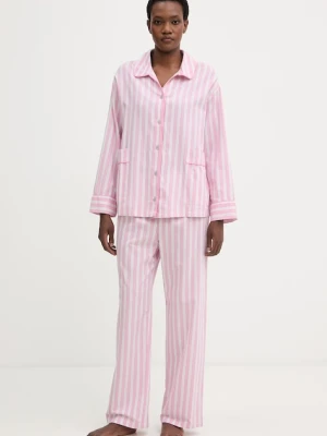 United Colors of Benetton piżama dwuczęściowa damska bawełniana