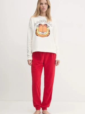 United Colors of Benetton piżama x GARFIELD damska kolor beżowy 3DFQ3P03J