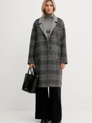 United Colors of Benetton płaszcz dwustronny z dodatkiem wełny