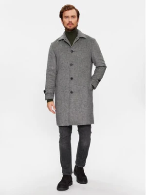 United Colors Of Benetton Płaszcz przejściowy 2VVSUN03C Szary Regular Fit