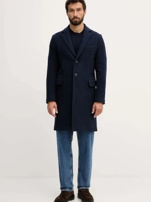 United Colors of Benetton płaszcz z dodatkiem wełny