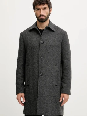 United Colors of Benetton płaszcz z dodatkiem wełny