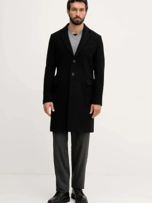 United Colors of Benetton płaszcz z dodatkiem wełny