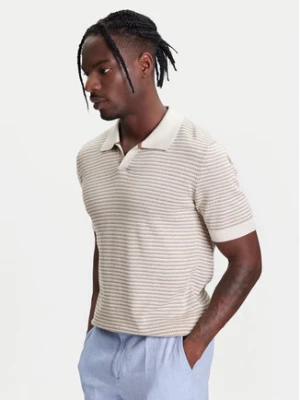 United Colors Of Benetton Polo 1094K301J Beżowy Regular Fit