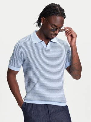 United Colors Of Benetton Polo 1094K301J Niebieski Regular Fit