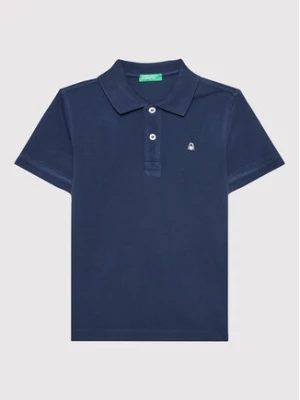 United Colors Of Benetton Polo 3089C300L Granatowy Regular Fit