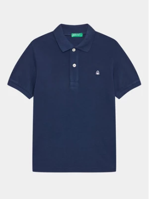 United Colors Of Benetton Polo 3089C300Q Granatowy Regular Fit