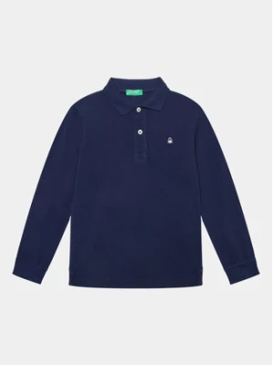 United Colors Of Benetton Polo 3089C300Z Granatowy Regular Fit