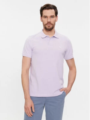 United Colors Of Benetton Polo 3089J3179 Fioletowy Regular Fit