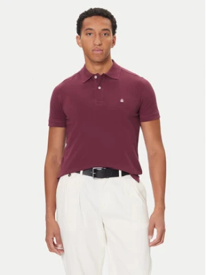 United Colors Of Benetton Polo 3089J3179 Fioletowy Regular Fit