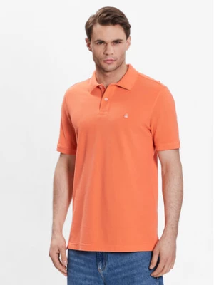 United Colors Of Benetton Polo 3089J3179 Pomarańczowy Regular Fit