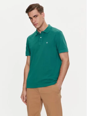 United Colors Of Benetton Polo 3089J3179 Zielony Regular Fit