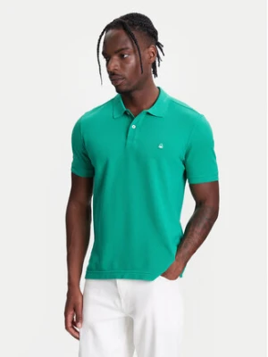 United Colors Of Benetton Polo 3089J3179 Zielony Regular Fit