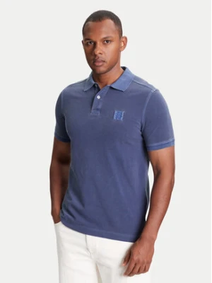 United Colors Of Benetton Polo 3089U302D Niebieski Regular Fit