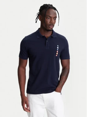 United Colors Of Benetton Polo 3089U302J Granatowy Regular Fit