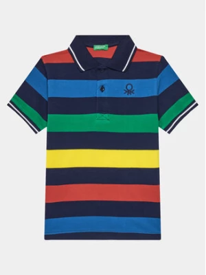 United Colors Of Benetton Polo 3EJDC301B Kolorowy Regular Fit