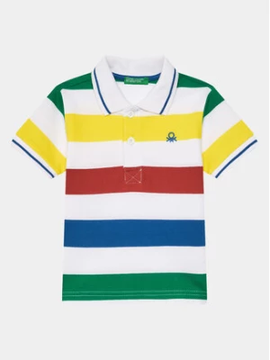 United Colors Of Benetton Polo 3EJDG300J Kolorowy Regular Fit