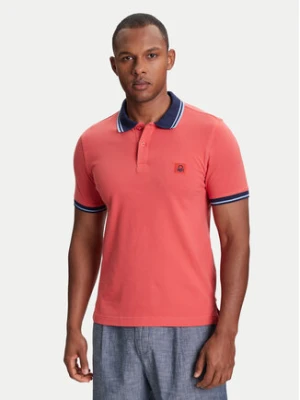 United Colors Of Benetton Polo 3F9HU302E Bordowy Regular Fit