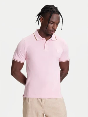 United Colors Of Benetton Polo 3F9HU302E Różowy Regular Fit