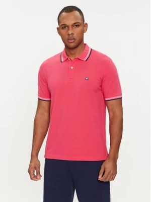 United Colors Of Benetton Polo 3WG9J3181 Różowy Regular Fit